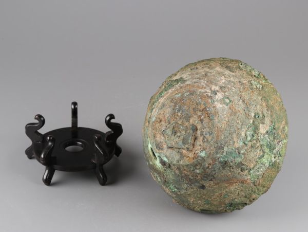 中国古玩 唐物 青銅器 発掘 香炉 壷 古作 時代物 極上品 初だし品 4570_画像10