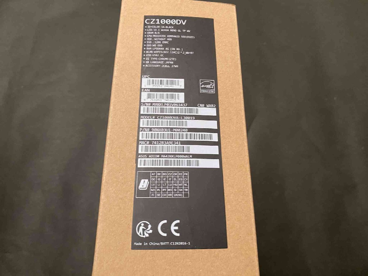 高級感 13インチ未満 送料無料♪ 2021年10月製造 ASUS Chromebook Detachable CZ1  CZ1000DVA-L30019 - vitamin.tj