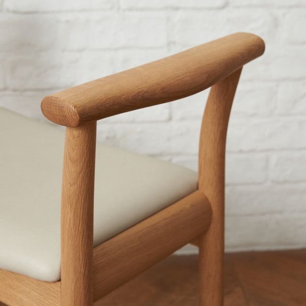 IZ55497F☆飛騨産業 Po Chair サイドチェア オーク 玄関チェア