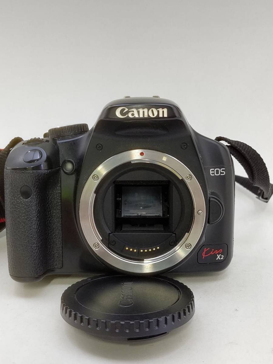 0704-002 Canon キャノン EOS kiss X2 デジタル一眼レフカメラ ボディ