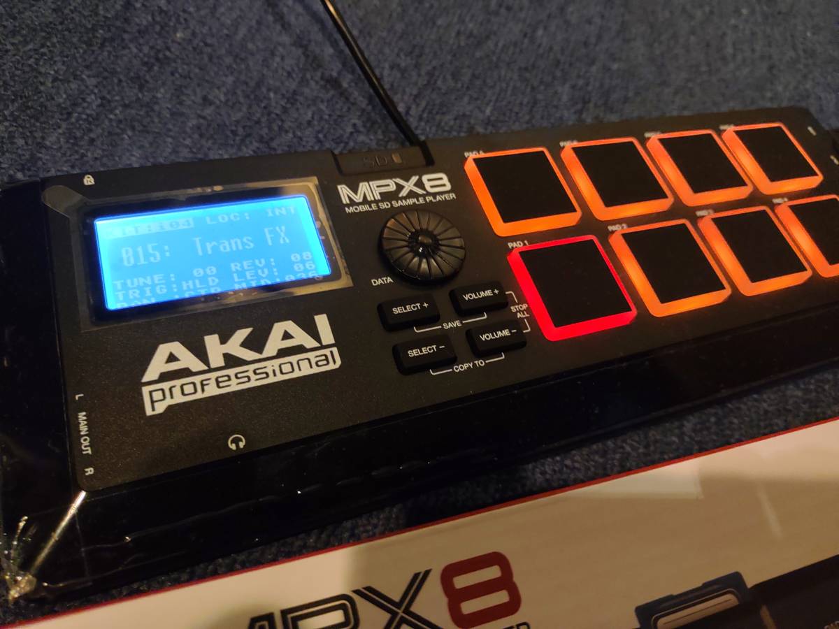 全国送料無料!! AKAI MPX8 サンプル・プレーヤー 美品 | contifarma.pe