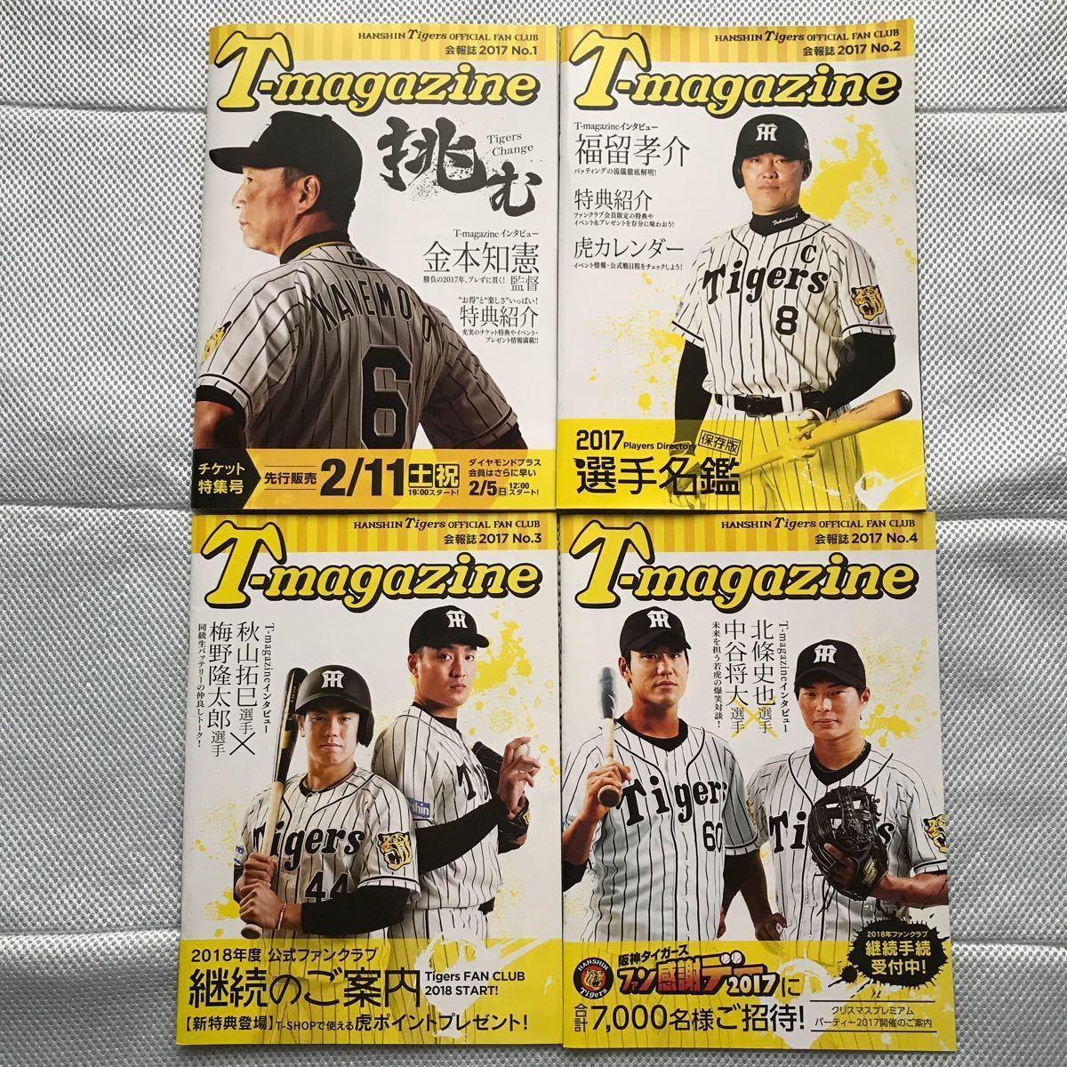 阪神タイガース 会報 2008 2015 32冊 オマケ雑誌1冊