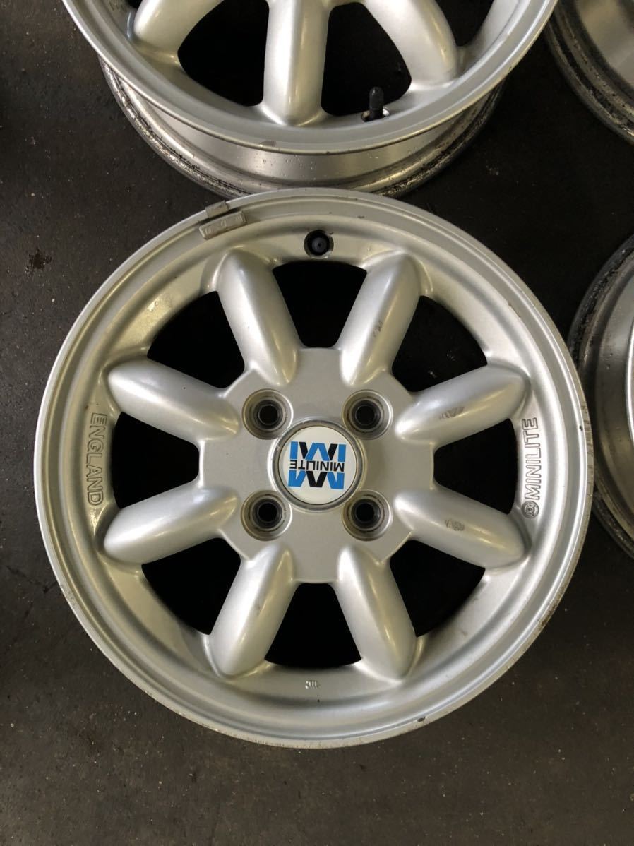 L700S ミラジーノ ミニライト 純正アルミホイール 14インチ 4本