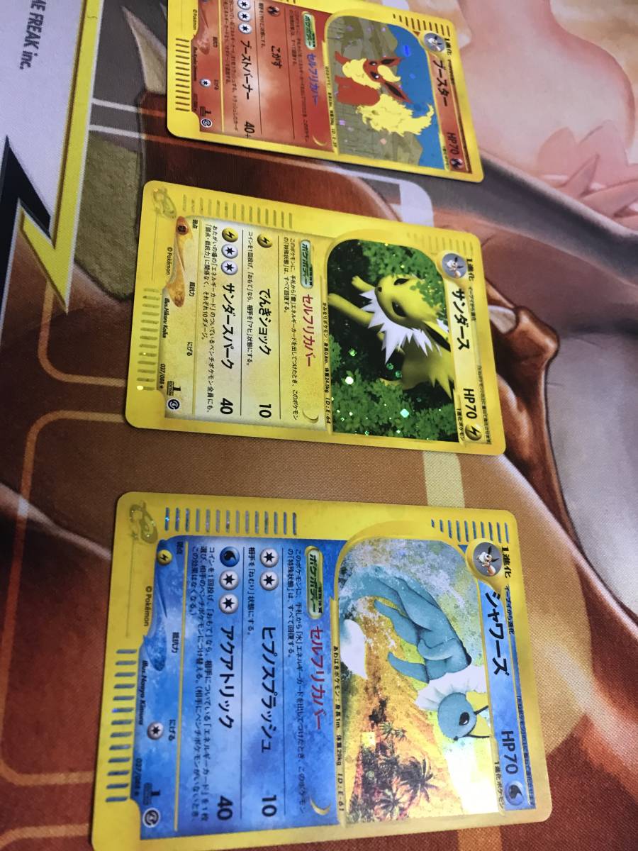ポケモンカードeシリーズ 第四弾裂けた大地 ブースター シャワーズ