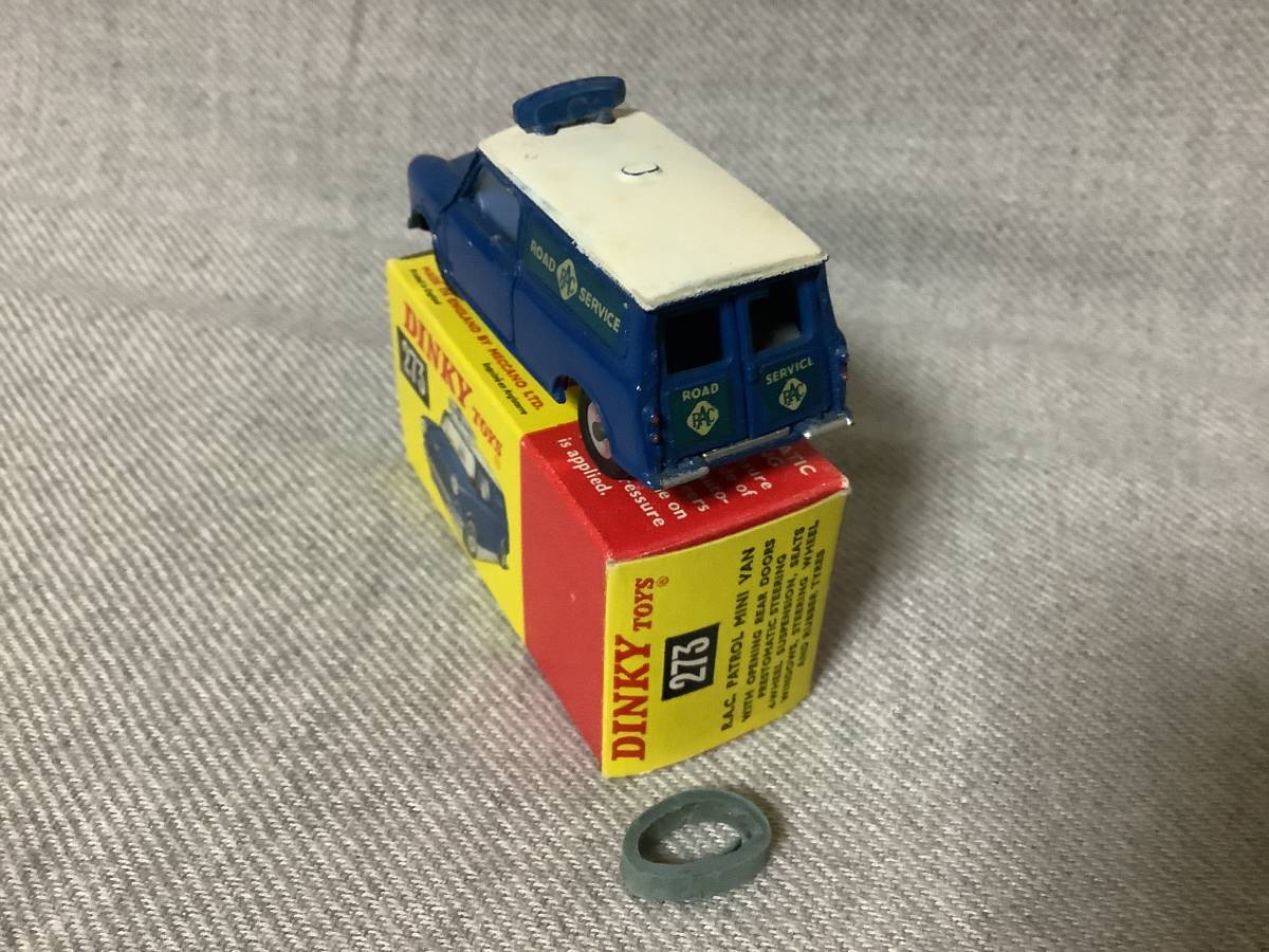 ミニクーパー DINKY 273 R.A.C PATROL MINI VAN 1/43 レア 3