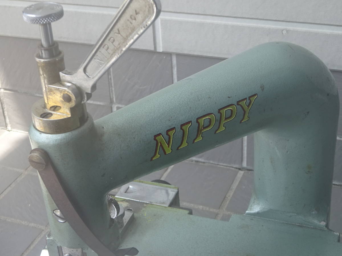 NIPPY ニッピ 革漉機 普及型 NP-202(現行モデル) レザークラフト/鞄