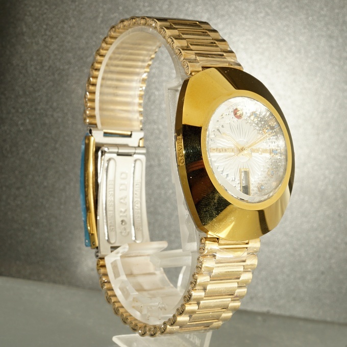 RADO ラドー ダイヤスター DIASTAR 金 サファイヤ 自動巻き メンズ 2