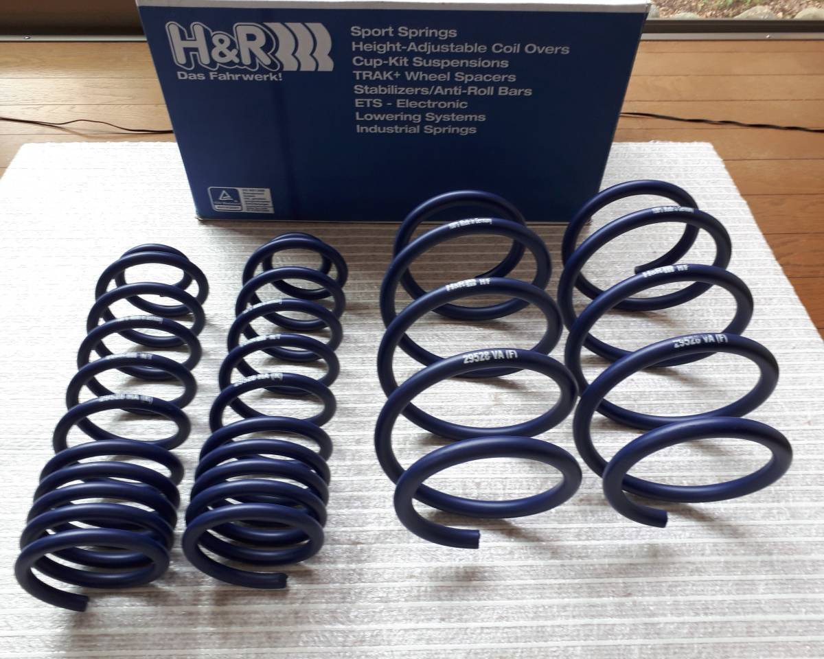 H&R Sport Springs　スポーツスプリング　ルノー　メガーヌ2　ハッチバック / ワゴン　1.6 / 2.0　在庫あり　29528-1_画像2