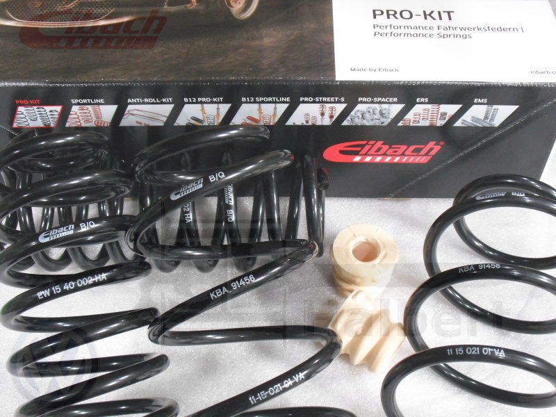 Eibach PRO-KIT Aiba  is Pro kit springs VW Golf7 Volkswagen Golf 7 1.2TSI stock equipped 10-15-021-03-22