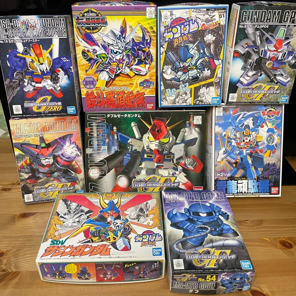 SDガンダムBB戦士 未組立 ガンプラ ×9体 バンダイ|Yahoo!フリマ SDガンダムBB戦士 未組立 ガンプラ ×9体 バンダイ|Yahoo!フリマ