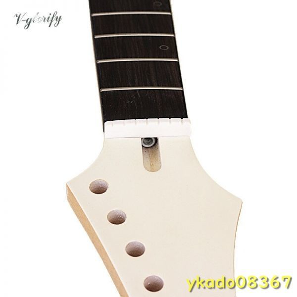 OL092：ミドルライン 24Fフレット付き 7弦 ギターネックの画像4