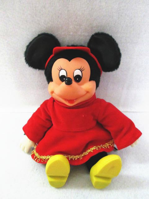 [YOUNG EPOCH/ Young Epo k Minnie Mouse soft toy ] Disney / retro / doll / minnie / made in Japan 