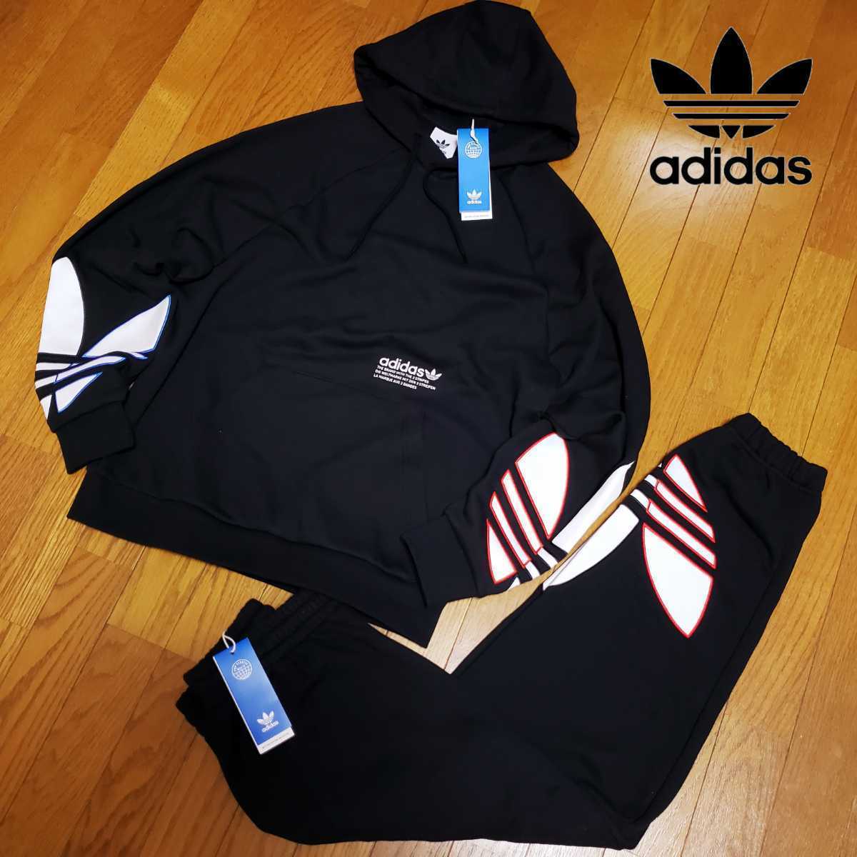 新品】adidas Originals トリコロール セットアップ XL(O) パーカー