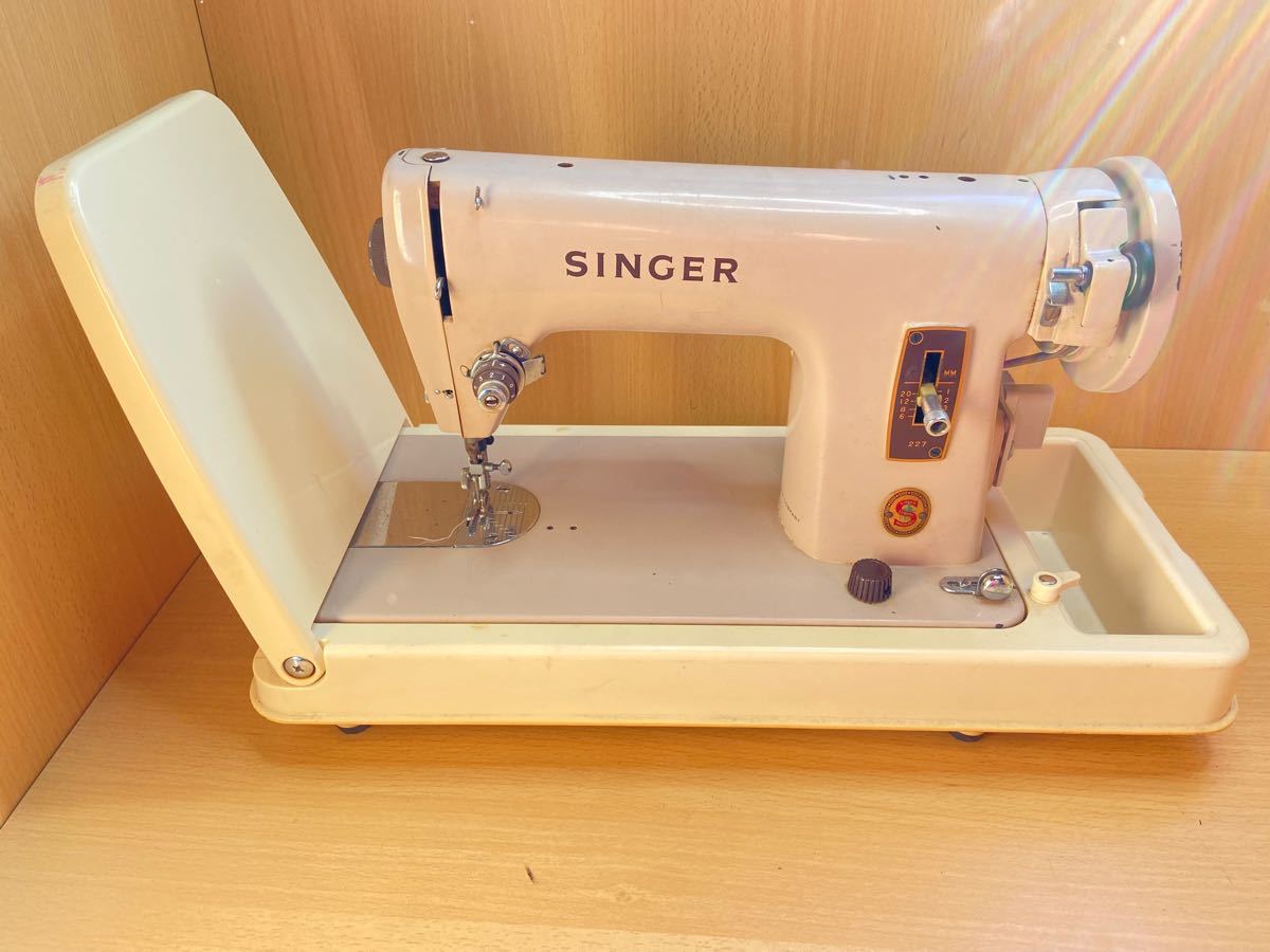 希少】稼働品 SINGER 227 アンティークミシン-