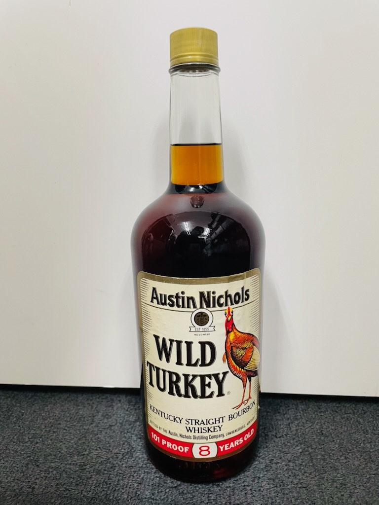 C-1205H 【長期保管品】 WILD TURKEY ワイルドターキー 8年 旧ボトル