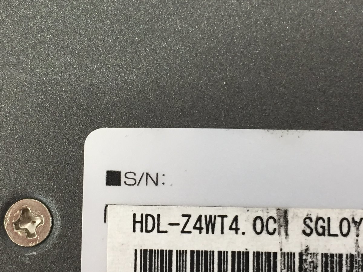 I-O DATA HDL-Z4WT4.0CR для кейс HDD нет * электризация только проверка ( труба 2FA8)