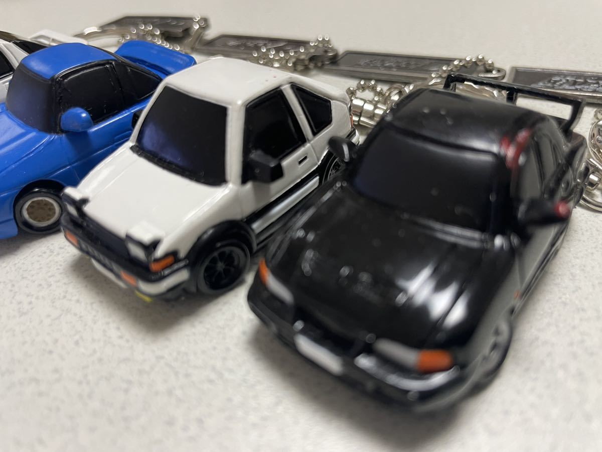 頭文字D イニシャルD チョロQサイズ 4個セット ランエボ トレノ 頭文字D イニシャルD チョロQサイズ 4個セット ランエボ トレノ