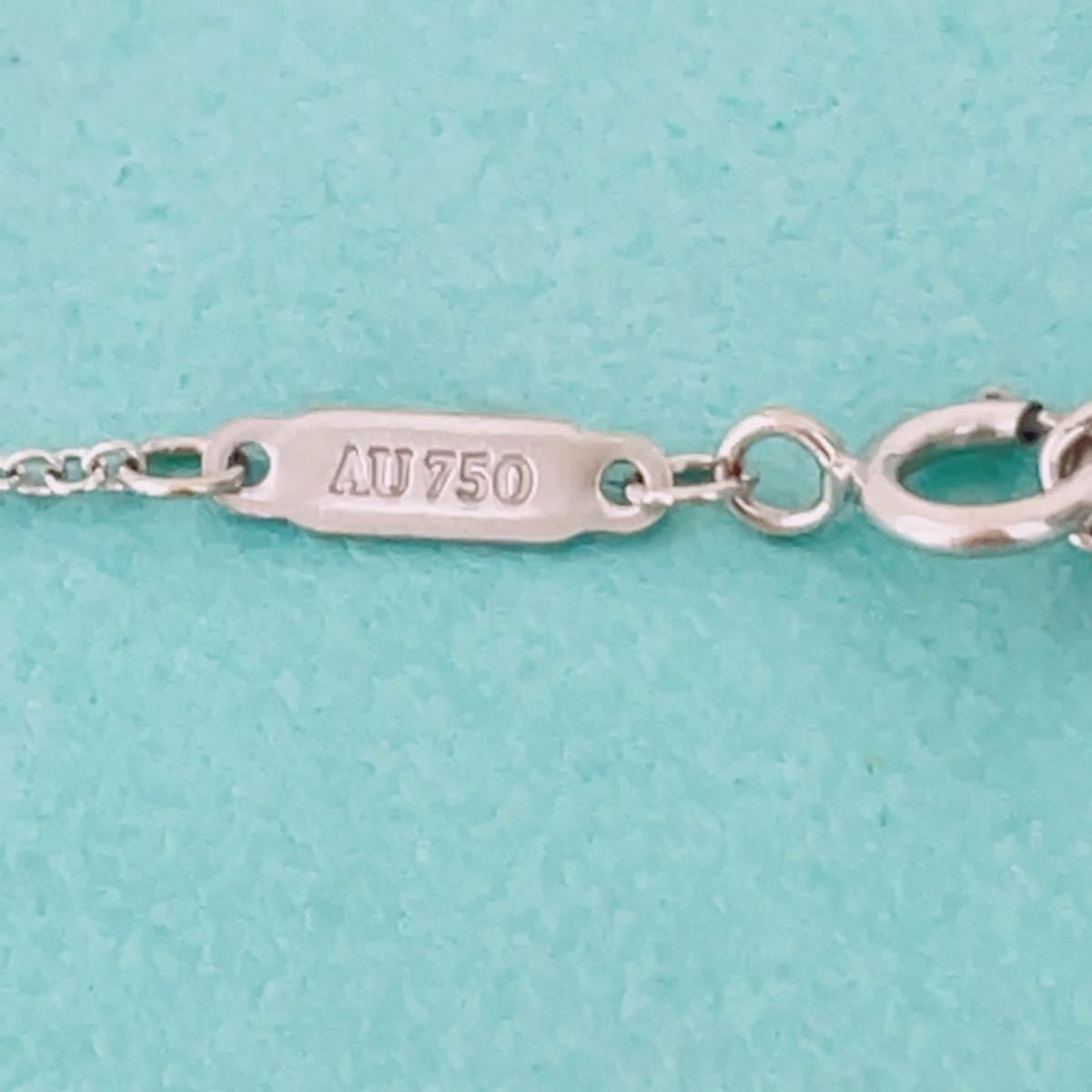 TIFFANY&Co. ティファニーTスマイルK18ネックレススモールサイズ