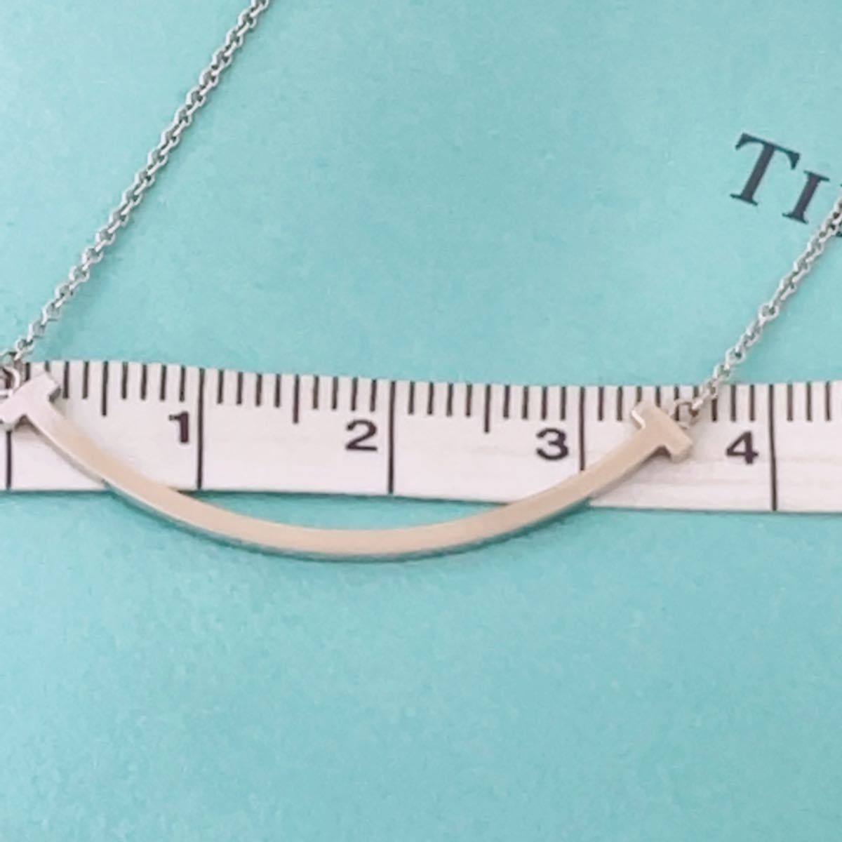 TIFFANY&Co. ティファニーTスマイルK18ネックレススモールサイズ