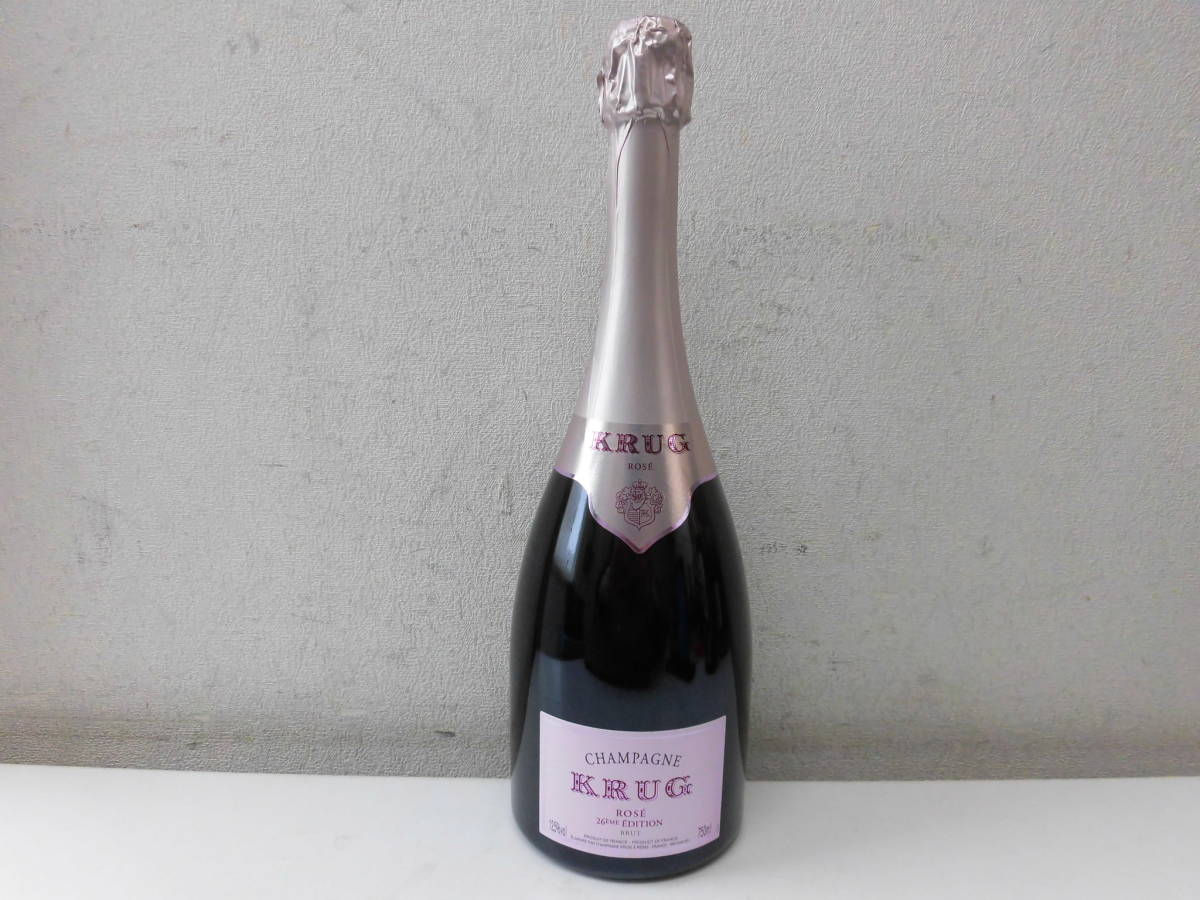 KRUG ROSE クリュッグ ロゼ 26EME EDITION ブリュット シャンパン 12.5