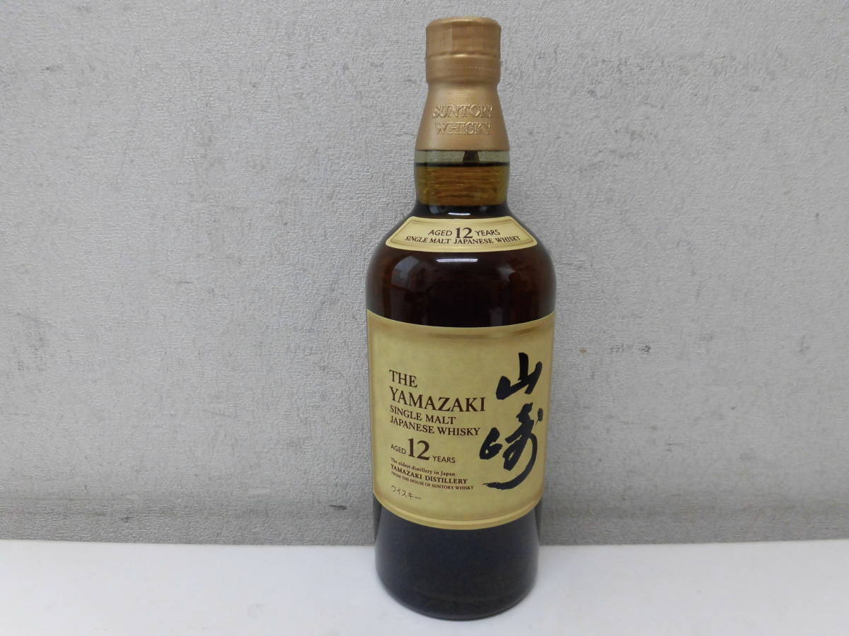 SUNTORY サントリー シングルモルトウイスキー 山崎 12年 700ml ccorca.org