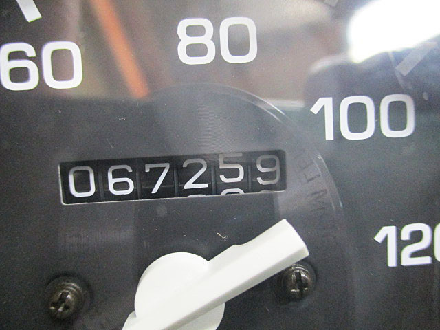 H10年 ●ミラ （モデルノ） E-L500S スピードメーター● 純正 （6万7259km） 【岐阜発】_画像3