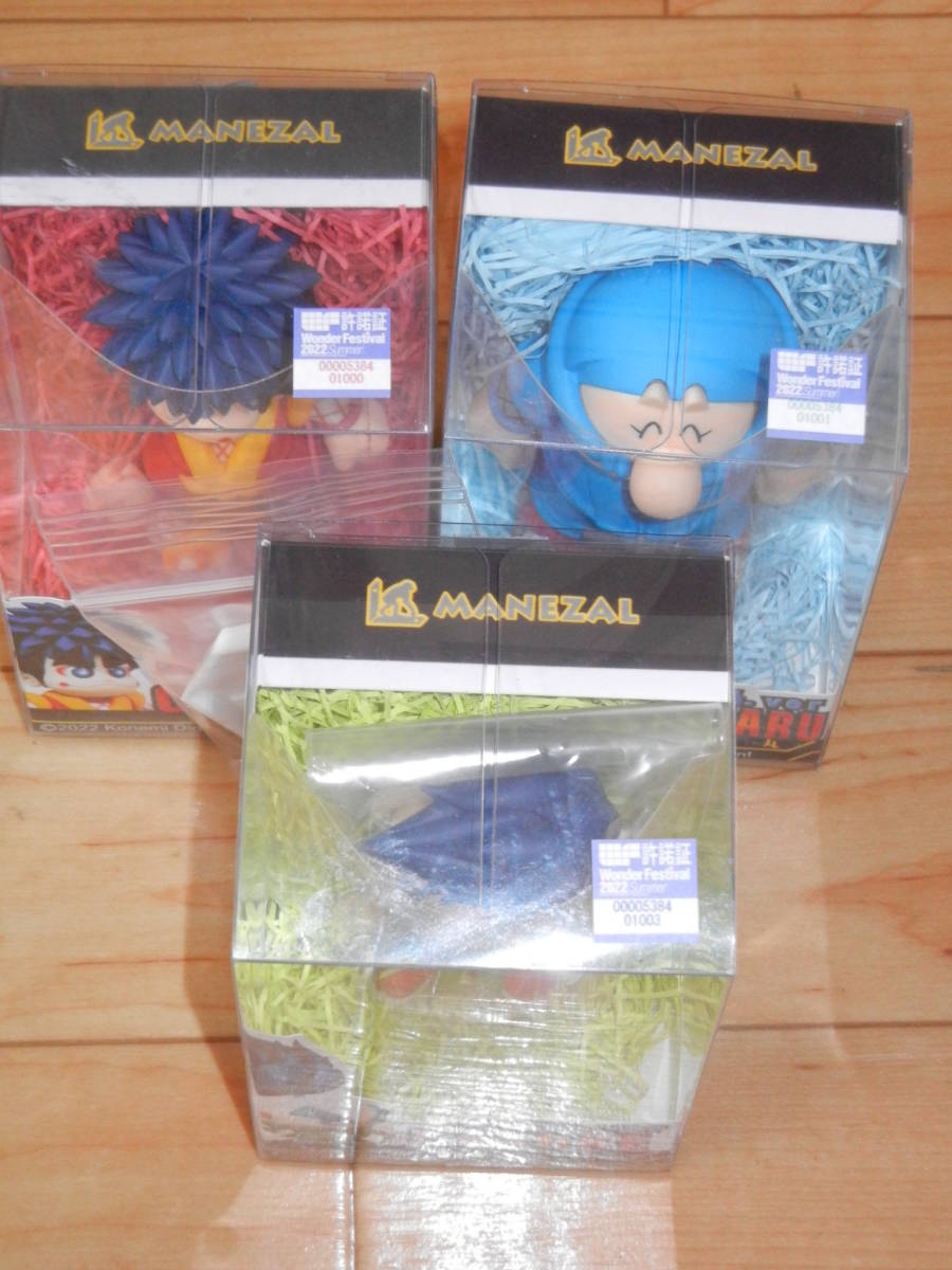 ワンフェス2022夏 MANEZAL ゴエモン エビス丸 サスケ 3種 塗装 ワンフェス2022夏 MANEZAL ゴエモン エビス丸 サスケ 3種 塗装