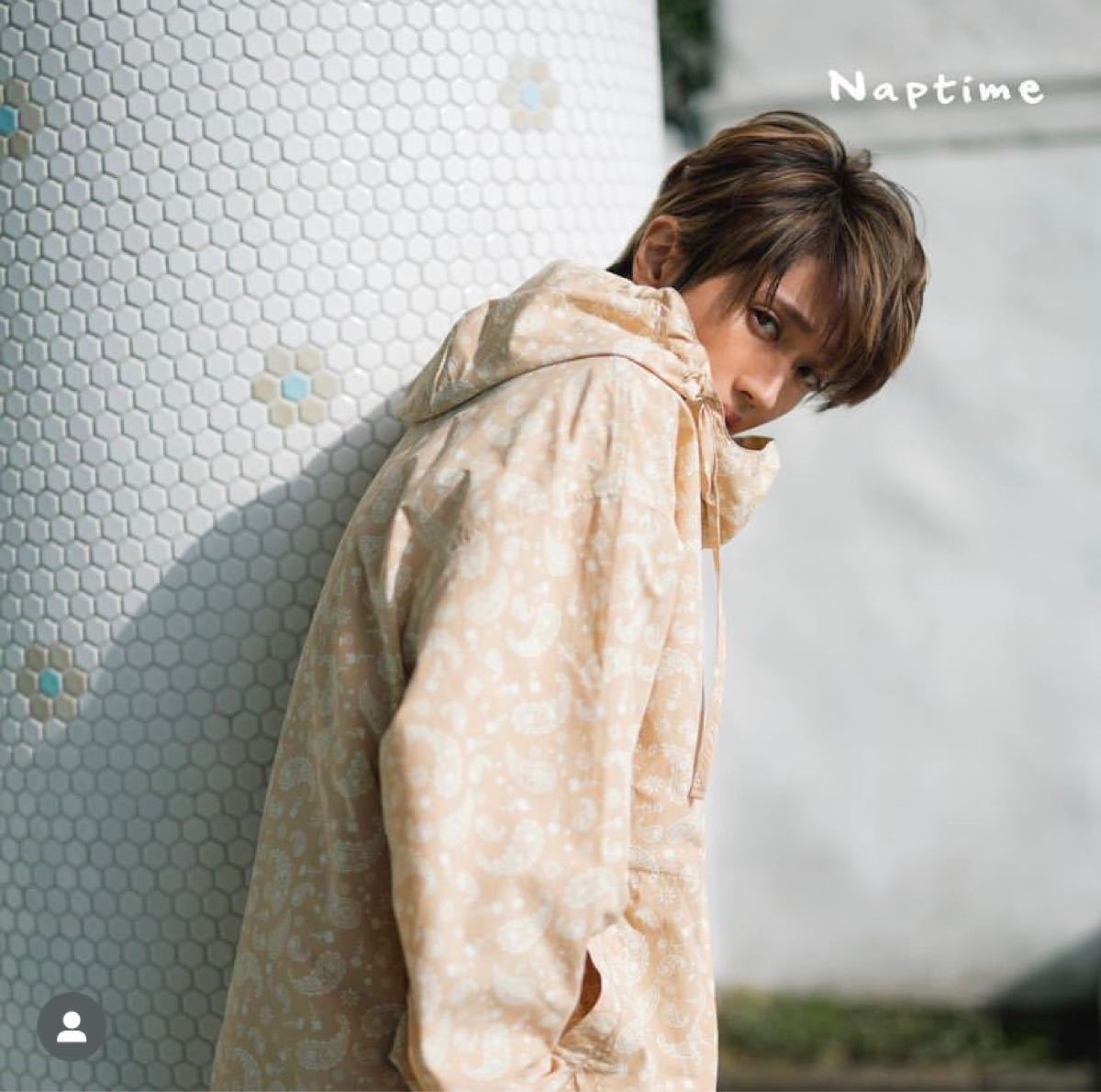 naptime Nissy 西島隆弘　プルオーバー　フリーサイズ　ベージュ