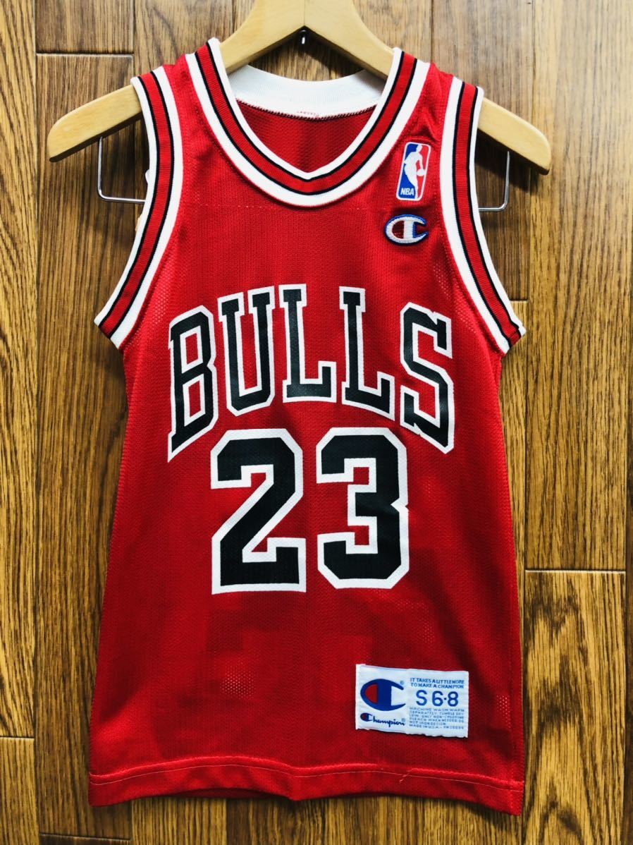 Champion チャンピオン USA NBA Chicago Bulls シカゴブルズ 23 JORDAN