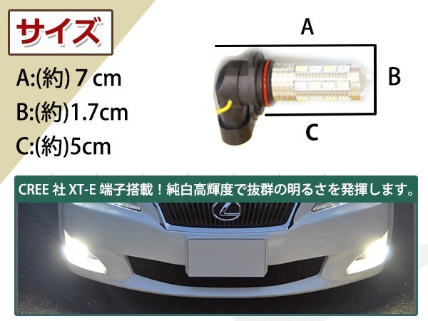 ロードスター NC系 前期 デイライト ターン 黄 LEDバルブ ウインカー フォグランプ マルチ ターン プロジェクター ポジション機能 H11_画像3