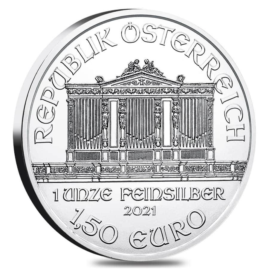 ウィーン銀貨 2022年 銀貨20枚 １オンス シルバー インゴット 銀地金 