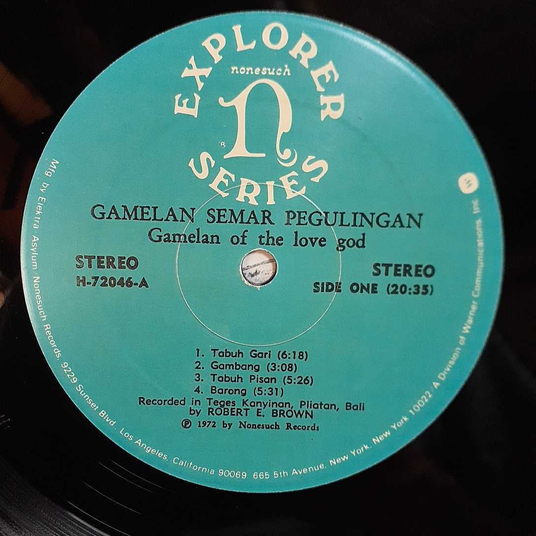ROBERT E.BROWN / GAMELAN SEMAR PEGULINGAN(GAMELAN OF THE LOVE GOD)/ガムラン,COLIN McPHEE,NONESUCH,CHEE SHIMIZU(アジアンポップス)|売買されたオークション情報、Yahoo!オークション(旧ヤフオク!) の商品情報をアーカイブ公開 - オークファン(aucfan.com) ROBERT E.BROWN / GAMELAN SEMAR PEGULINGAN(GAMELAN OF THE LOVE GOD)/ガムラン,COLIN McPHEE,NONESUCH,CHEE SHIMIZU(アジアンポップス)|売買されたオークション情報、Yahoo!オークション(旧ヤフオク!) の商品情報をアーカイブ公開 - オークファン(aucfan.com)