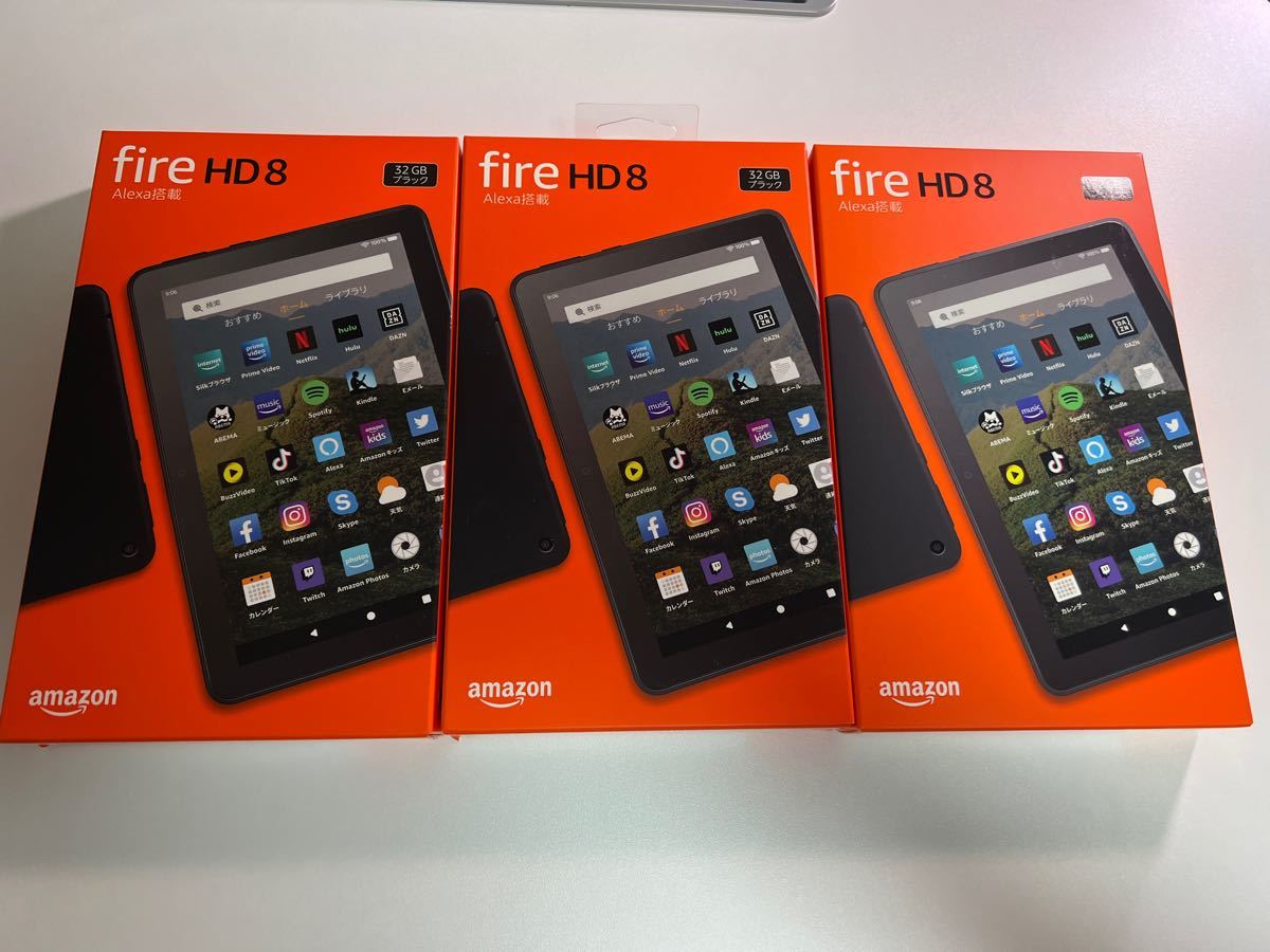 Fire HD 8 タブレット ブラック　32GB 第10世代 新品未開封未使用 Amazon