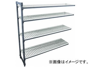 CAMBRO 固定追加ユニット エレメンツシェルフ（アドオンソベンチ4段） ESA243672V(7686447)_画像1