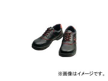 シモン 安全靴 短靴 SL11-R 黒/赤 23.5cm SL11R-23.5(3255549)