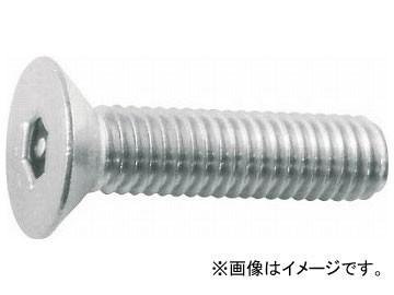 トラスコ中山 ピン付六角穴皿頭ボルト ステンレス M4×16 B104-0416(7650493) 入数：1パック(12本)_画像1