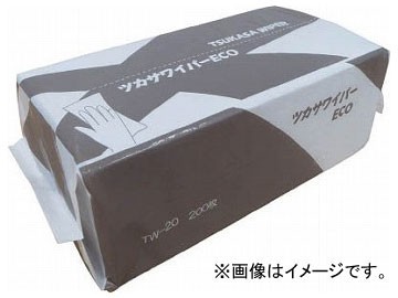 ツカサ ツカサワイパー(ペーパータオル) TW-20(7922949) 入数：1箱(40PK)_画像1