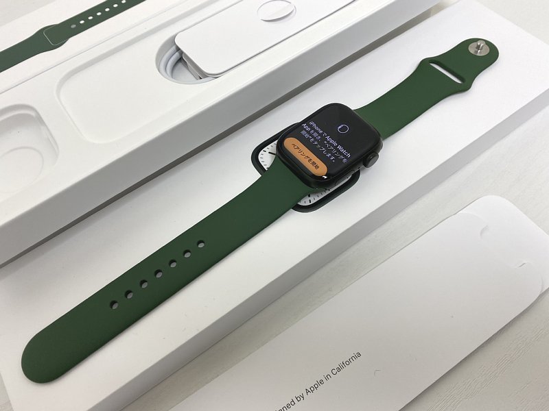 最大74%OFFクーポン Apple Watch Series7 41mm GPS+Cellularモデル MKHT3J A A2476 中古 