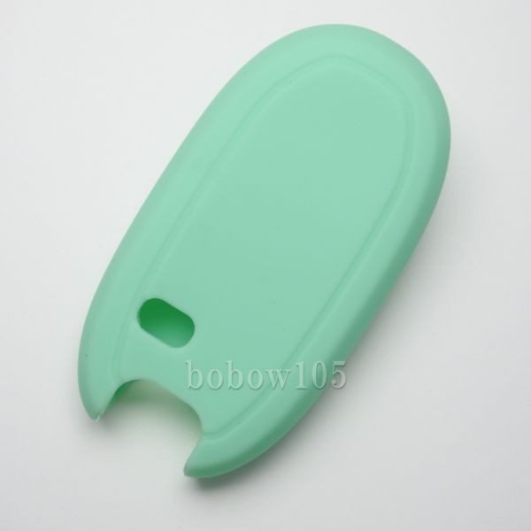 * Mazda ( Nissan * Suzuki )3 button silicon key cover S03 for smart key key case Flair Wagon / Scrum Wagon mint green 