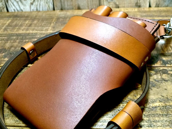 シザーケース プロ用モデル レザー 革 シザーホルダー ヌメ革 本革