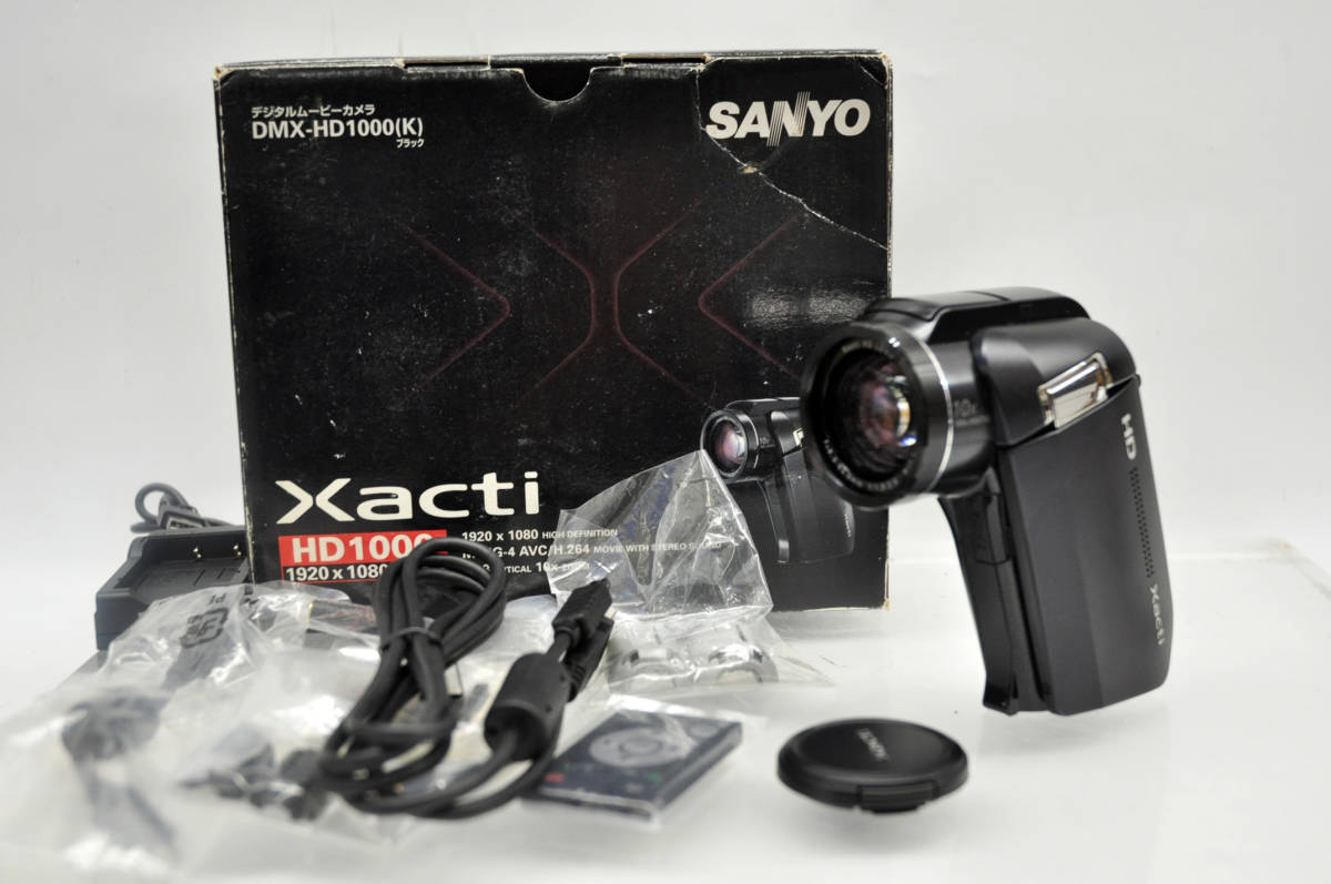 パターン SANYO デジタルムービーカメラ Xacti (ザクティ) ブラック