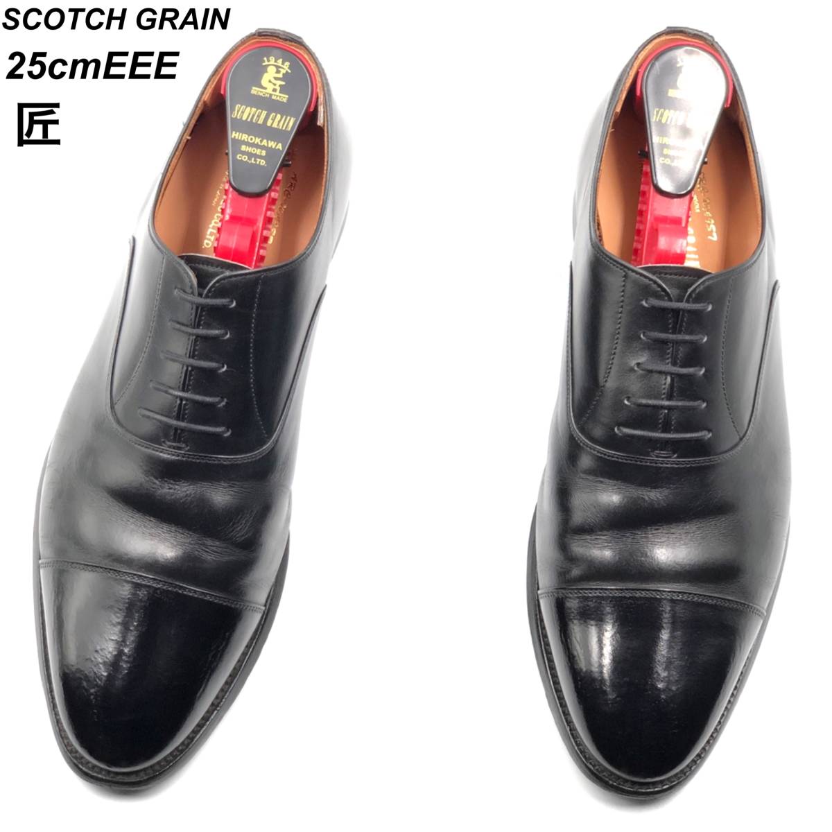 SCOTCH GRAIN スコッチグレイン革靴 ストレートチップ 匠 - ドレス