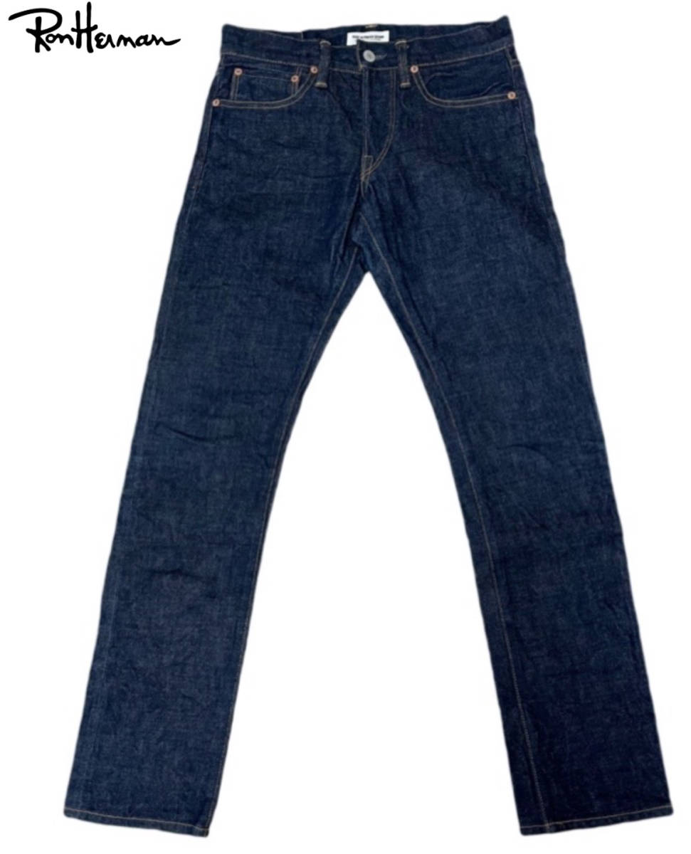 ☆正規 USA製 RON HERMAN DENIM ロンハーマン RHD-1 濃紺 インディゴ
