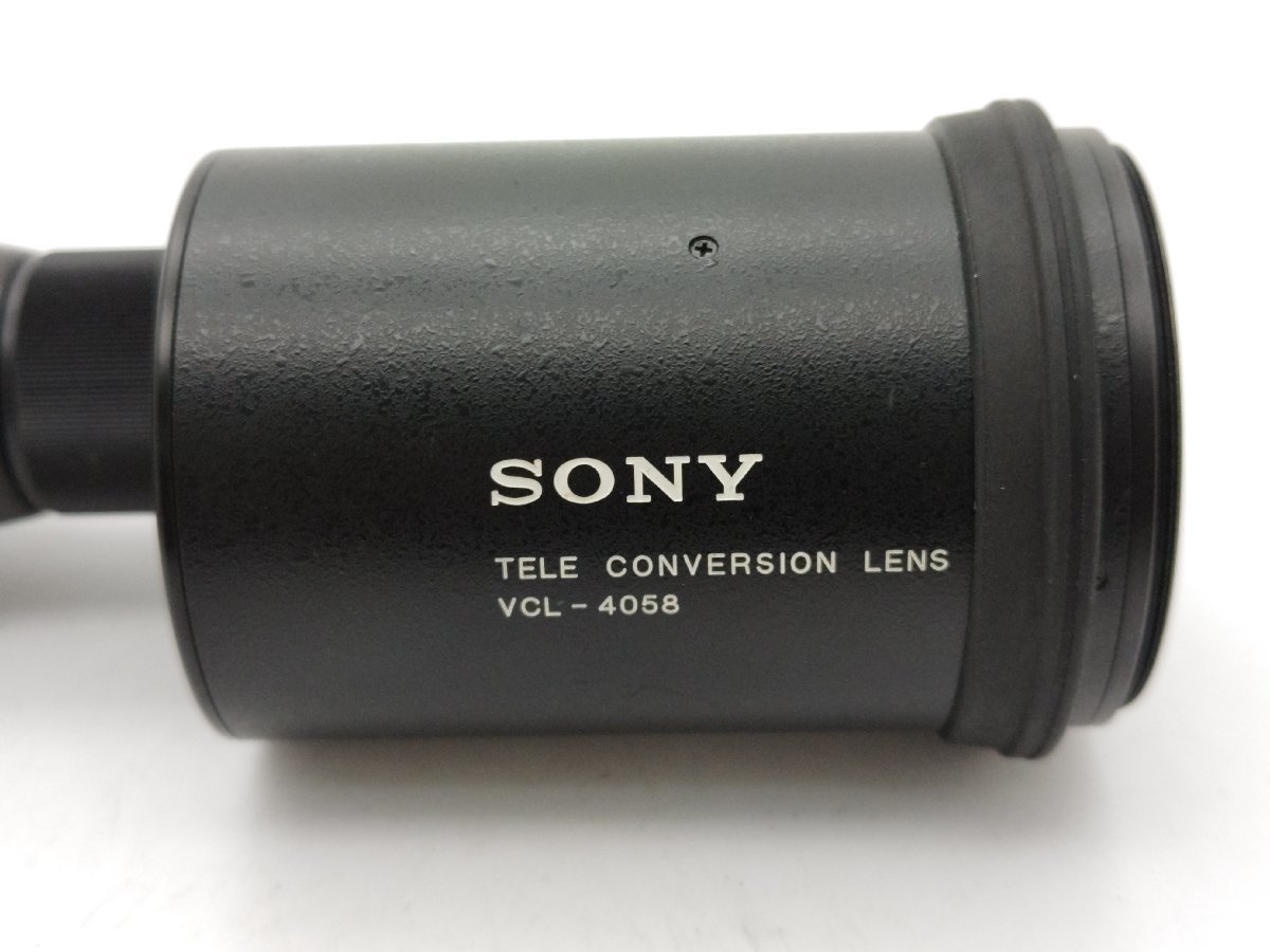 してました ヤフオク! 純正品レア SONY ソニー テレコンバ... - 新品