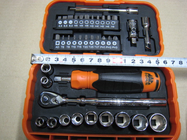 ◆◆MAC TOOLs　マックツール　38PC 1/4マイクロツールセット　未使用_画像1