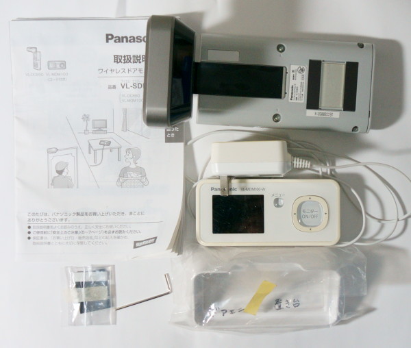 ヤフオク! - Panasonic VL-SDM100 ワイヤレスドアモニ...