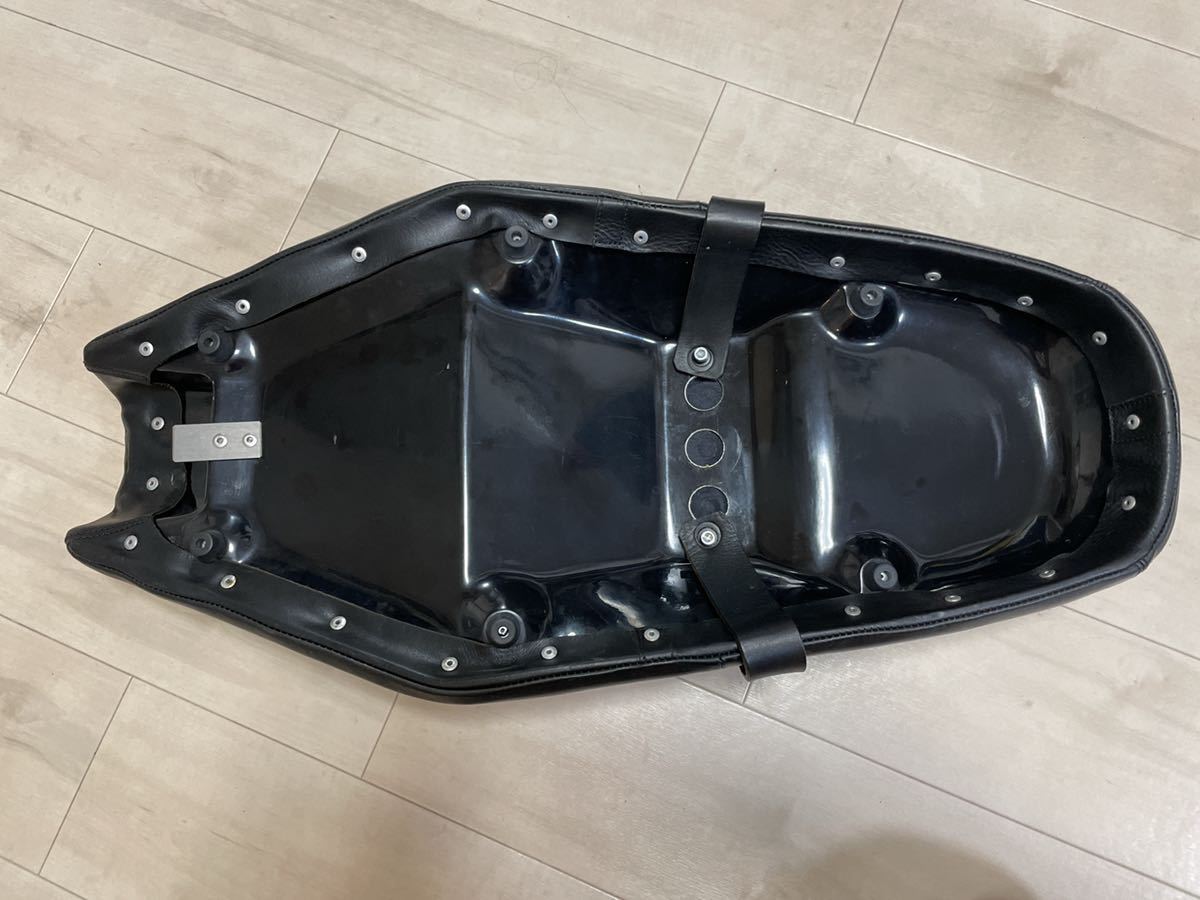W800 W650 W400 本革オイルレザーシート(GAHOコラボ)MOTORROCK