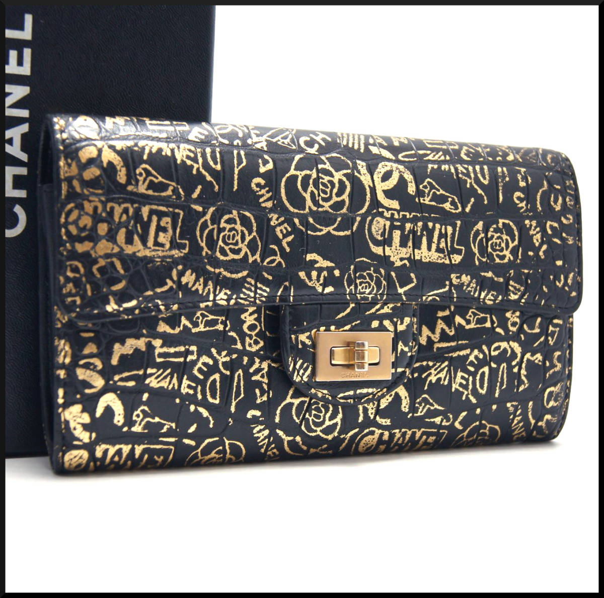 1円 レア 極美品 CHANEL シャネル クロコダイル 型押し カメリア 折りたたみ 長財布 ターンロック式 ゴールド 装飾 マトラッセ 的详细信息 | 雅虎拍卖代拍 | FROM JAPAN 1円 レア 極美品 CHANEL シャネル クロコダイル 型押し カメリア 折りたたみ 長財布 ターンロック式 ゴールド 装飾 マトラッセ 的详细信息 | 雅虎拍卖代拍 | FROM JAPAN