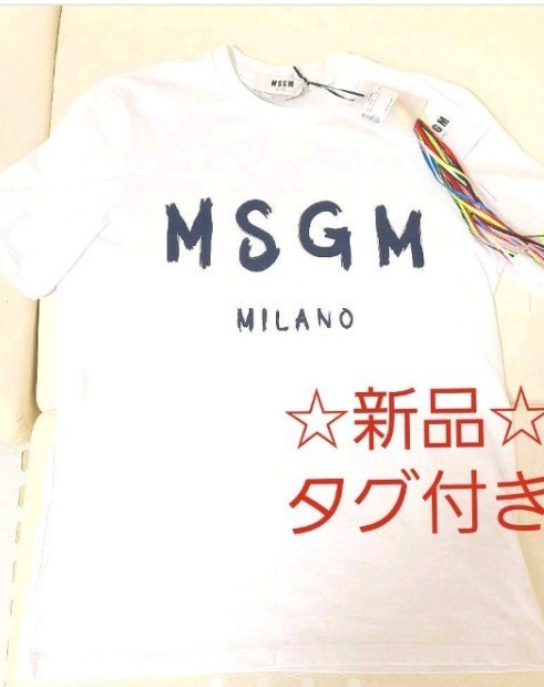国内正規品 MSGM ロゴプリントTシャツ ブラック L ccorca.org