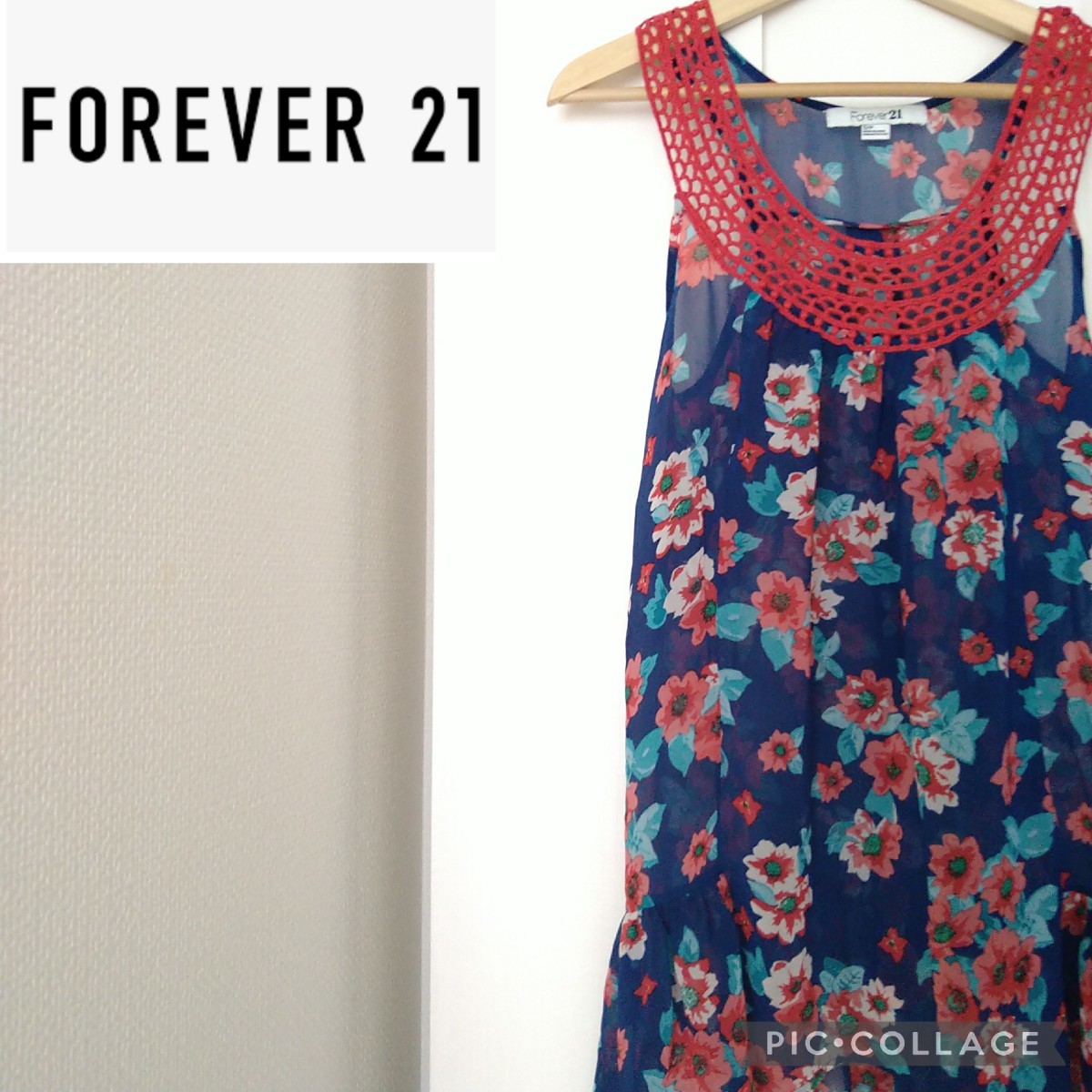 FOREVER 21 チュニック ワンピース S - チュニック